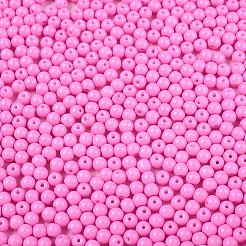Непрозрачная выпечка окрашены стеклянные бусины DGLA-T004-03J
