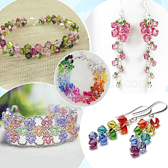 Прозрачные акриловые бусины&nbsp;TACR-SP0001-26C