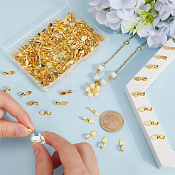 200 шт. литые плоские накладные скобы с клеевым соединением FIND-SP0001-83G