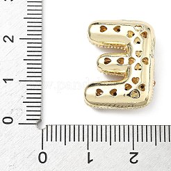 Pendentifs avec zircon cubiques à micro-pavés en laiton&nbsp;KK-Z108-02G-E