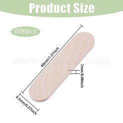 600 шт. деревянные палочки для поделок&nbsp;DIY-CA0007-90