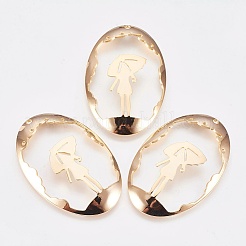 Латунные подвески KK-K230-02G-NF