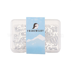 24шт 2 комплекта ювелирных изделий из цинкового сплава подвески аксессуары FIND-FW0001-08P