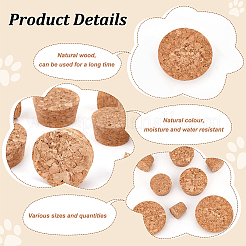 56 шт. 9 пробковые пробки для бутылок FIND-BC0005-30