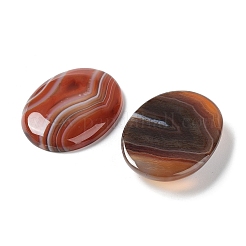 Cabochons en agate à bandes et agates à rayures naturelles&nbsp;G-H296-01G