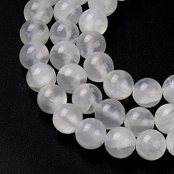 Природного зеленого нефрита нитей бисера&nbsp;G-Q162-A01-C01-05