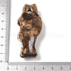 Ручной работы фарфора большие кулоны PORC-Z003-01E