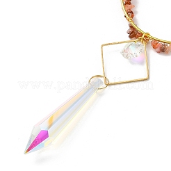 Подвесные украшения из натуральной стружки сердолика&nbsp;G-Z051-01A