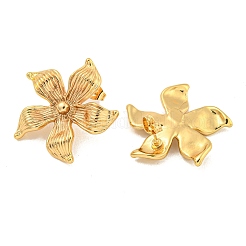 Серьги-гвоздики из нержавеющей стали 304 EJEW-P282-02C-G