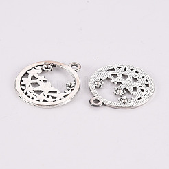 Supports de strass en alliage de style tibétain&nbsp;TIBE-N010-49AS-RS