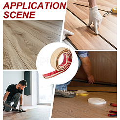 2м самоклеящиеся ПВХ-полоски для защиты кромок&nbsp;FIND-WH0111-760B