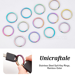 20 шт. разъемные брелоки из нержавеющей стали 304 FIND-UN0003-53