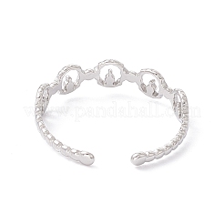 Кольцо-манжета из нержавеющей стали 304&nbsp;RJEW-H107-01P