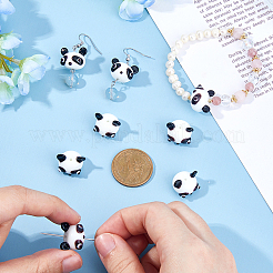 8шт ручной работы бусины лэмпворк LAMP-FI0001-07