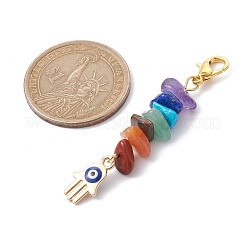 Bijoux chakra en alliage d'émail&nbsp;HJEW-JM01683