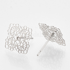 Латунь серьги&nbsp;KK-S345-276P