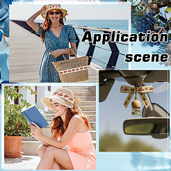 22 ярд двухцветных полиэстеровых лент&nbsp;SRIB-ME0001-07