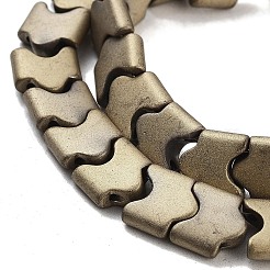 Синтетических немагнитных гематит бисер нитей G-P545-I02-01C