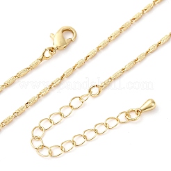 Ожерелья-цепочки из латунной колонны MAK-L045-03G