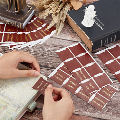 10 лист из искусственной кожи с библейскими вкладками STIC-WH0004-26B