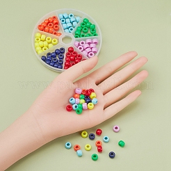 Набор для изготовления ювелирных изделий из бисера с большими отверстиями своими руками DIY-YW0005-27