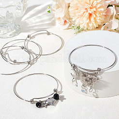 Изготовление 10шт регулируемых браслетов из нержавеющей стали 304 MAK-BBC0001-16