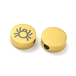 Тема Хэллоуина бусины из нержавеющей стали 304&nbsp;LS-STAS-M069-01S-G