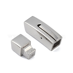 Fermoirs à baïonnette en acier inoxydable 316 anti-ternissement&nbsp;STAS-K282-08A-P