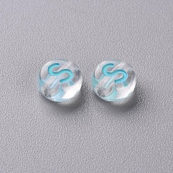 Прозрачные прозрачные акриловые бусины&nbsp;MACR-N008-44F