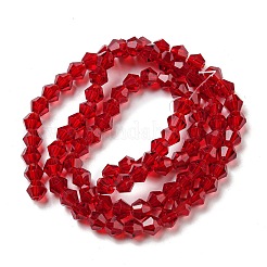 Chapelets de perles en verre transparente  &nbsp;EGLA-A039-T4mm-D-M