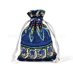 Jute-Verpackungsbeutel im Ethno-Stil&nbsp;ABAG-N009-06B-02