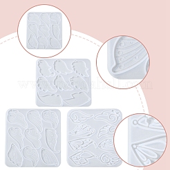 3шт 3 Молды для подвесок своими руками AJEW-FS0001-31