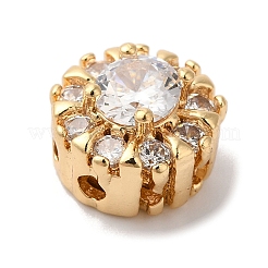 Латунные микропаве из прозрачного кубического циркония KK-G503-11G