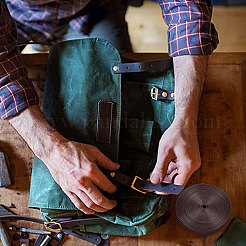 Плоский шнур из искусственной кожи LC-WH0006-05D-01