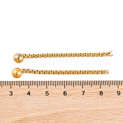 Ионное покрытие (ip) 304 нержавеющая сталь конечная цепь FIND-Q103-03G