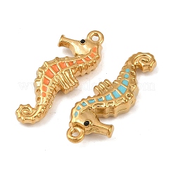 Подвески из нержавеющей стали 304 с эмалью&nbsp;STAS-C150-06A-G