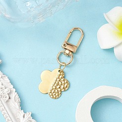 Подвесное украшение из нержавеющей стали 304 HJEW-JM02360-03