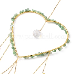Decorazioni pendenti a goccia in vetro lampadario di cristallo&nbsp;HJEW-D029-04G-B
