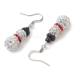 Серьги-подвески из нержавеющей стали 304 EJEW-JE06064-04