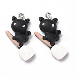 Подвески из непрозрачной смолы на хэллоуин RESI-G028-06P