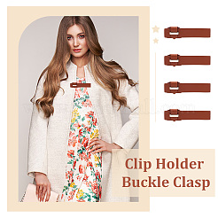 PU искусственная кожа пришить пряжки&nbsp;DIY-WH0292-53A