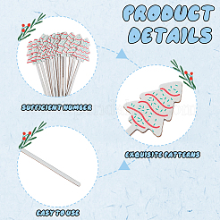 14 шт. деревянные украшения для торта&nbsp;DIY-CN0005-56B