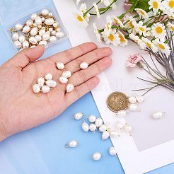 Подвески из натурального пресноводного жемчуга PEAR-SZ0001-08