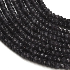 Chapelets de perles en jade blanc naturel teinté&nbsp;GG-CBAF9EE-A13-3x4mm