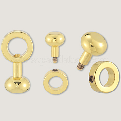 5 шт. латунные вставные пряжки-молнии FIND-SP0004-11G