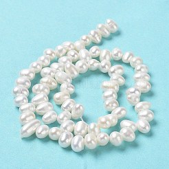 Нити из натурального культивированного пресноводного жемчуга PEAR-J007-85