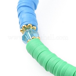 Браслеты из полимерной глины ручной работы AJEW-AN00273