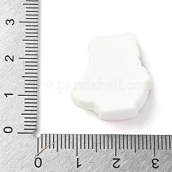 Кабошоны из непрозрачной смолы с изображением медведя-клубники CRES-D301-01B