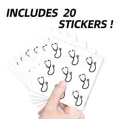 Selbstklebende dekorative Aufkleber aus Papier&nbsp;DIY-WH0562-339
