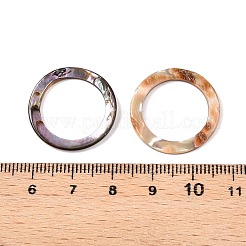 Кабошоны из натурального морского ушка SHEL-T020-10A